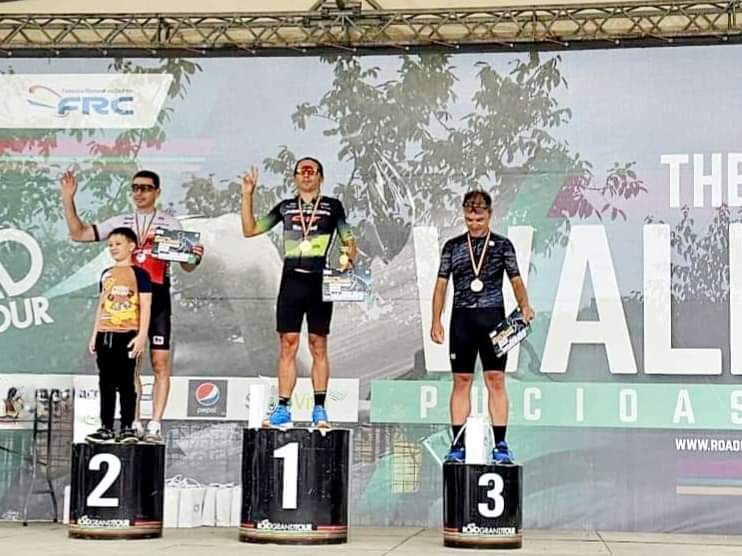 George Dragoș Dedu, pe podium la competiția de ciclism “Road Grand Tour – The Wall 2023”