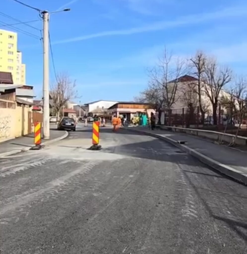 Mai multe străzi și troture din Târgoviște, sunt în plin proces de modernizare, străzile Ana Ipătescu, Mihai Eminescu